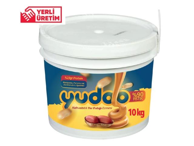 YUDOO Sade yuzde 100 Yer Fıstığı Ezmesi 10kg